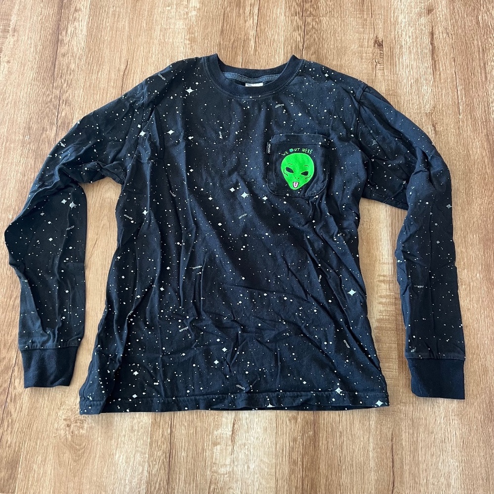 Ripndip long-sleeve pocket t-shirt